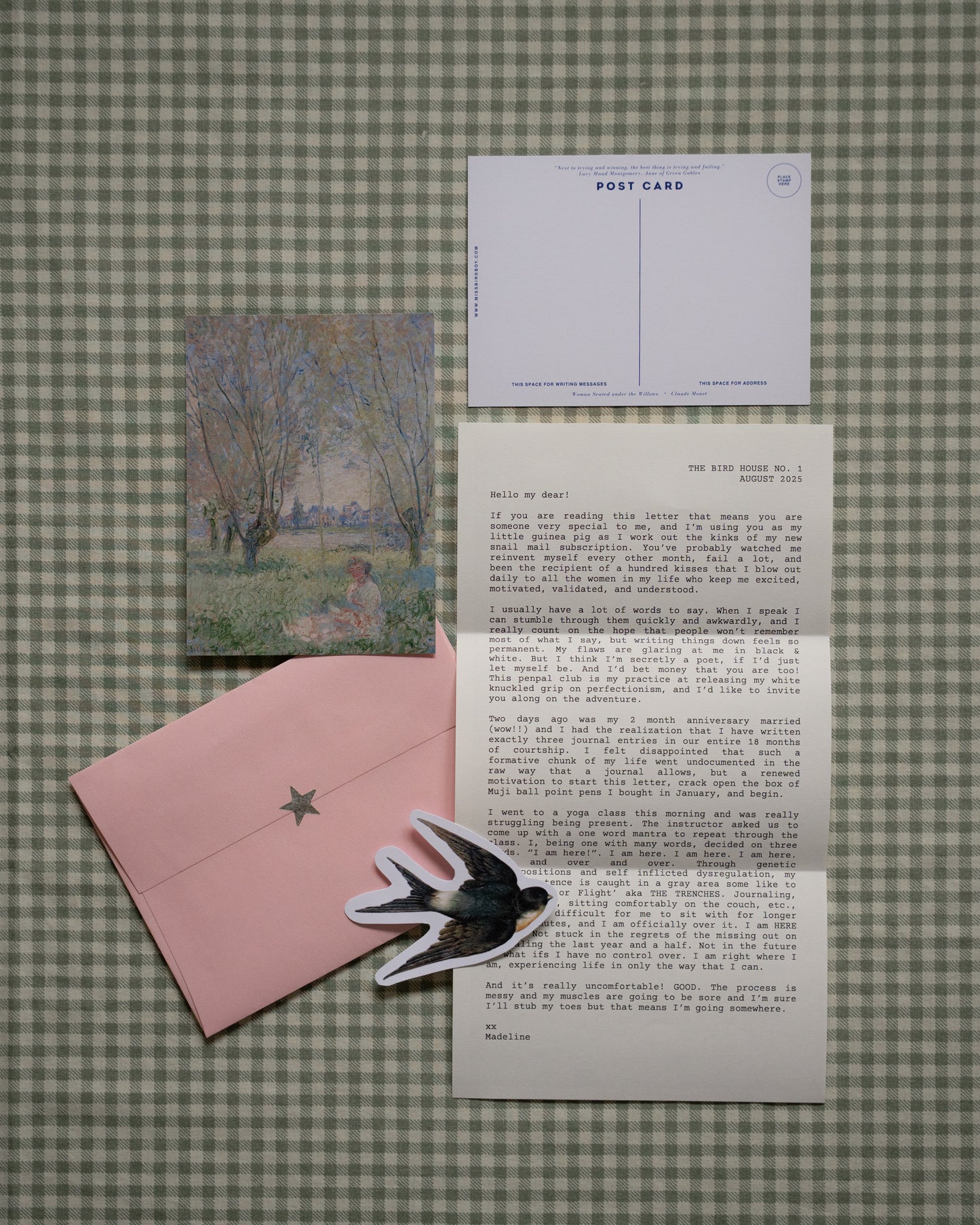 The Bird House - a snail mail club